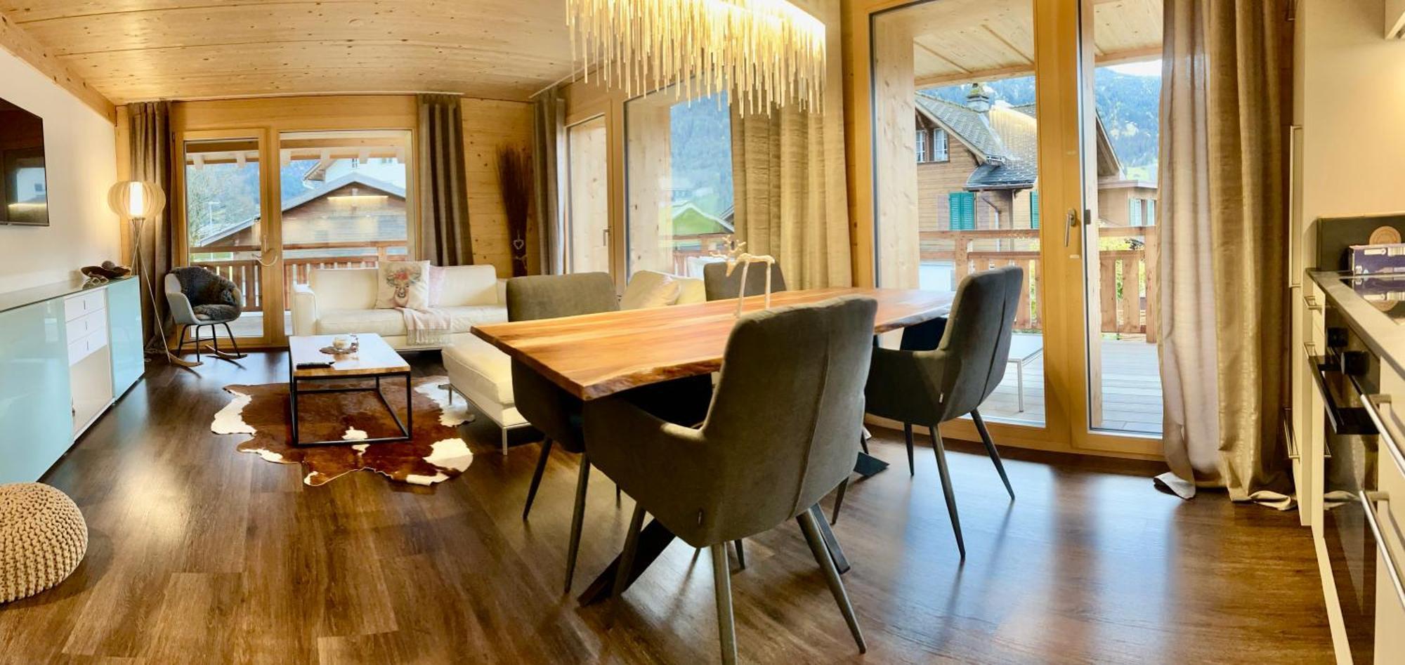 Chalet Carve - Apartments Eiger, Moench And Jungfrau Γκρίντελβαλντ Εξωτερικό φωτογραφία